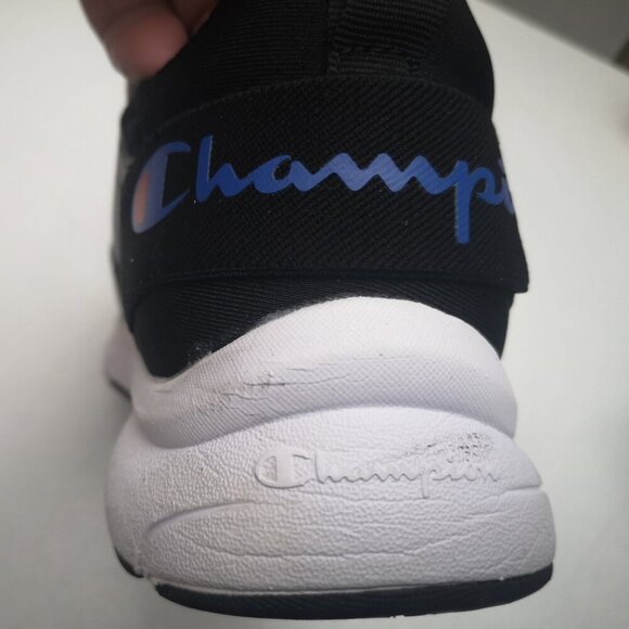 Champion 07 Men's Size 7M Black & White Slip On Sneakers - Picture 8 of 8